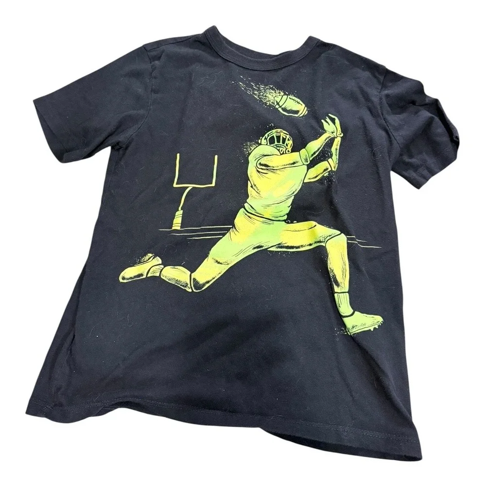 Gorpcore The Children's Place Clothing Lot kids Size 7/8 Gray Black Graphic Tee - Picture 2 of 9